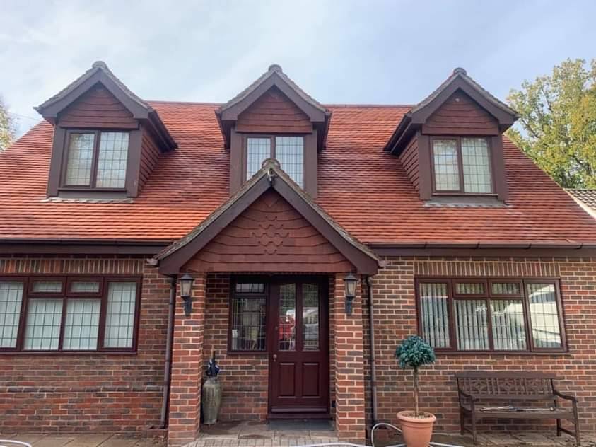 Full house exterior clean and restored after professional house wash